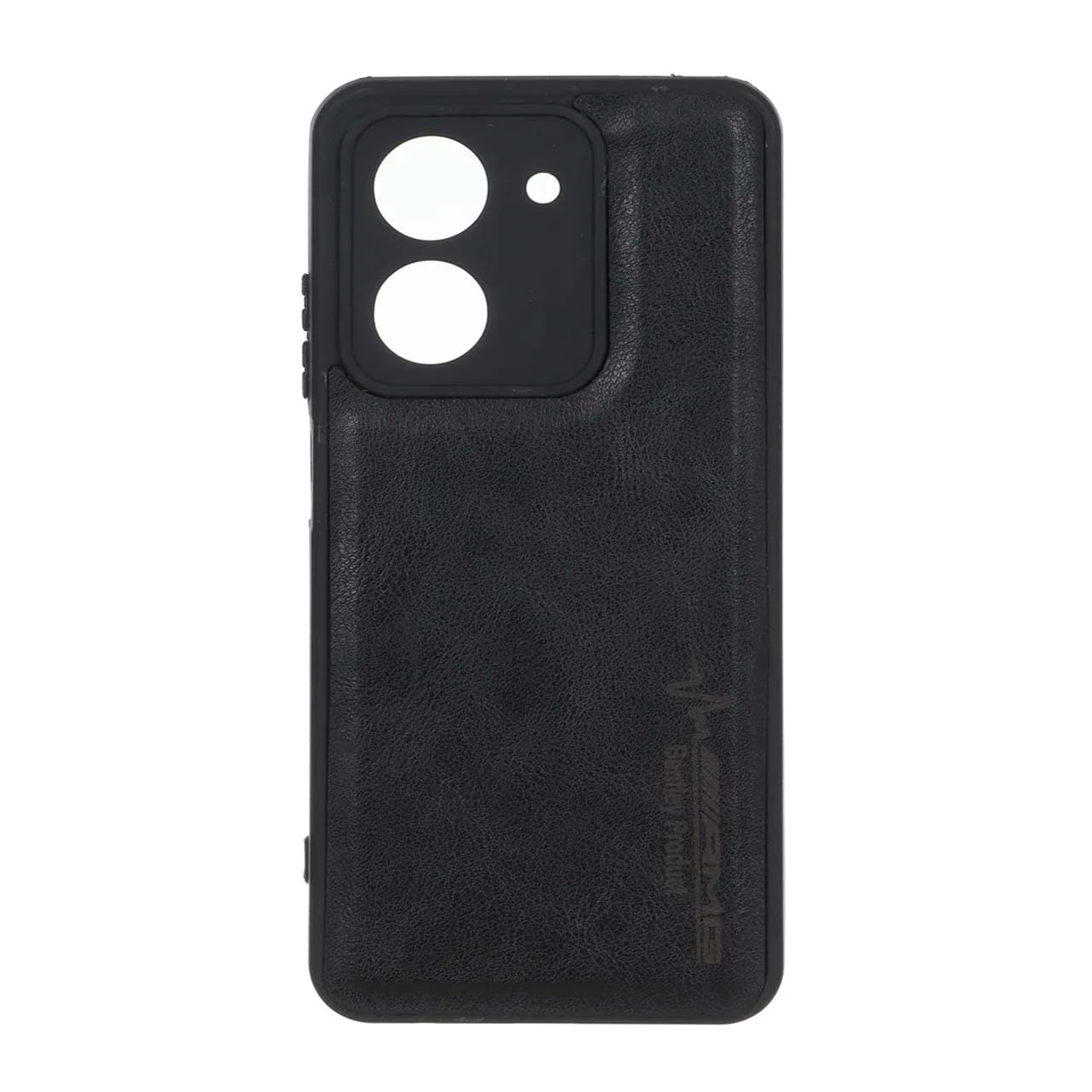 1677822 قاب طرح چرم AMG محافظ لنزدار Xiaomi Redmi A5 / Poco C71 - مشکی - تصویر 1