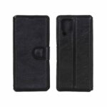 کیف موبایل چرمی مگنتی Samsung Galaxy A22 4G / M22 / M32 4G / F22 - مشکی