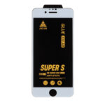محافظ صفحه نمایش شیشه ای Full Cover Super S AKAM با چسب 330 مدل Apple iPhone 6 / iPhone 7 / iPhone 8 / iPhone SE (2020) / SE (2022) - سفید