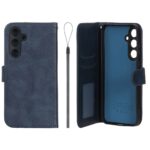 کیف موبایل مگنتی درجه یک داخل خز MNC Plus مدل Samsung Galaxy A55 - سرمه ای