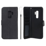 کیف موبایل مگنتی درجه یک داخل خز MNC Plus مدل Samsung Galaxy S9 Plus - مشکی