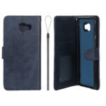 کیف موبایل مگنتی درجه یک داخل خز MNC Plus مدل Samsung Galaxy A710 / A7 (2016) - سرمه ای