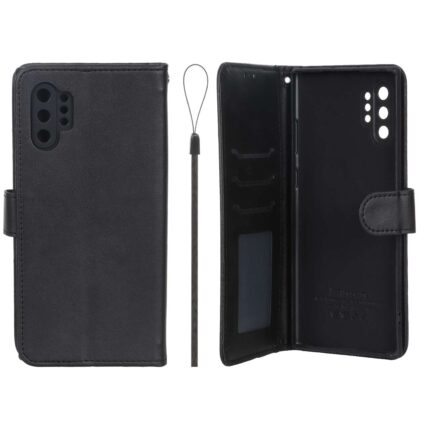 کیف موبایل مگنتی درجه یک داخل خز MNC Plus مدل Samsung Galaxy Note 10 Plus - مشکی
