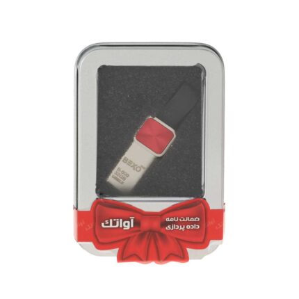 فلش مموری BEXO USB2.0 مدل B-509 ظرفیت 32GB - قرمز (گارانتی داده پردازی آواتک) پک هدیه