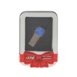 فلش مموری BEXO USB2.0 مدل B-509 ظرفیت 32GB - مشکی آبی (گارانتی داده پردازی آواتک) پک هدیه