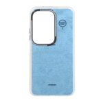 قاب Youngkit طرح بارکد پوست ماری دور مات Xiaomi Redmi 15 4G - آبی آسمانی