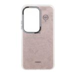 قاب Youngkit طرح بارکد پوست ماری دور مات Xiaomi Redmi 15 4G - رزگلد