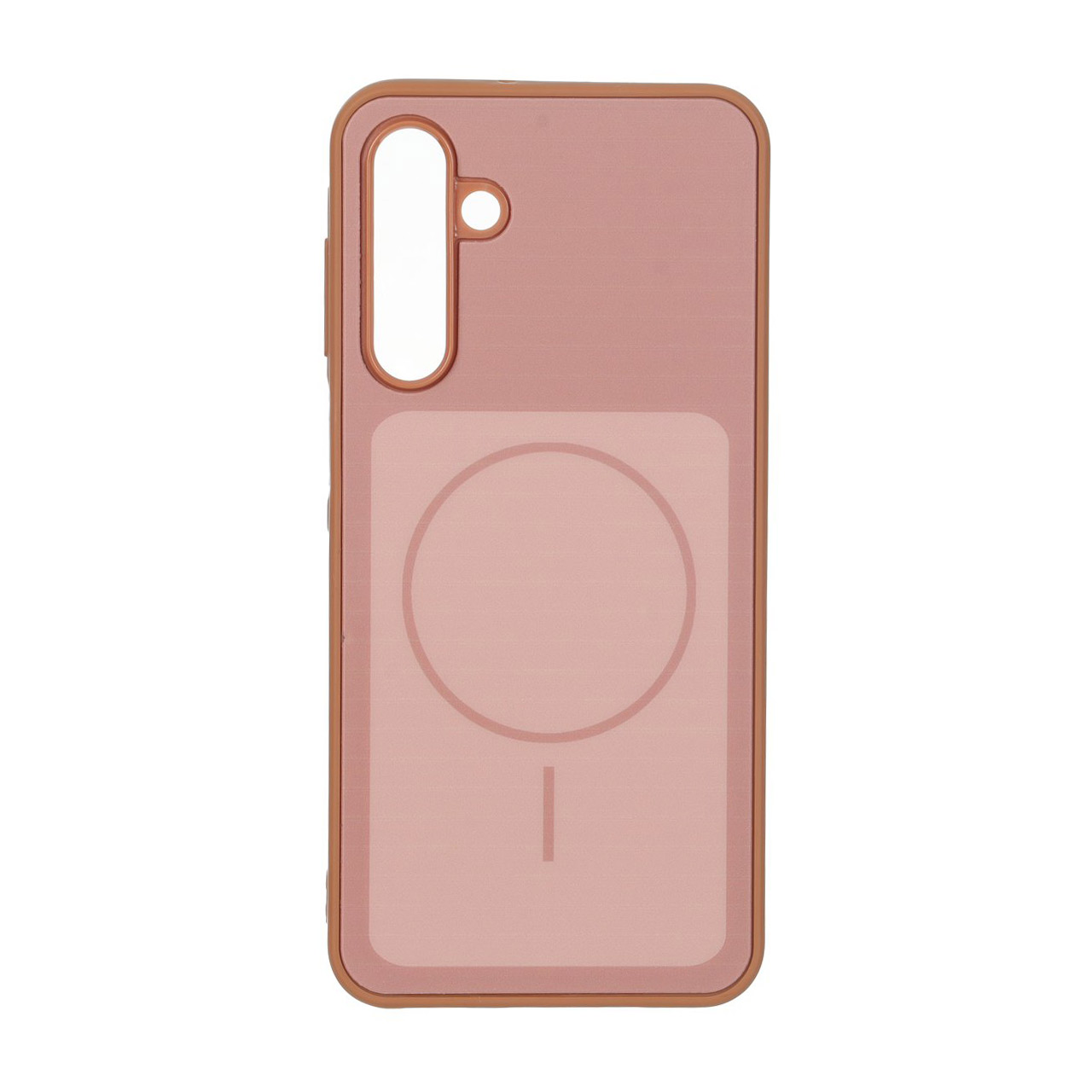 1685832 قاب مات مستطیلی طرح مگ سیف دور لنز برجسته Samsung Galaxy A16 - هلویی - تصویر 1