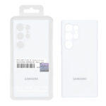 قاب سیلیکونی پاک کنی اورجینال Master Quality مدل Samsung Galaxy S24 Ultra - سفید (پک دار)