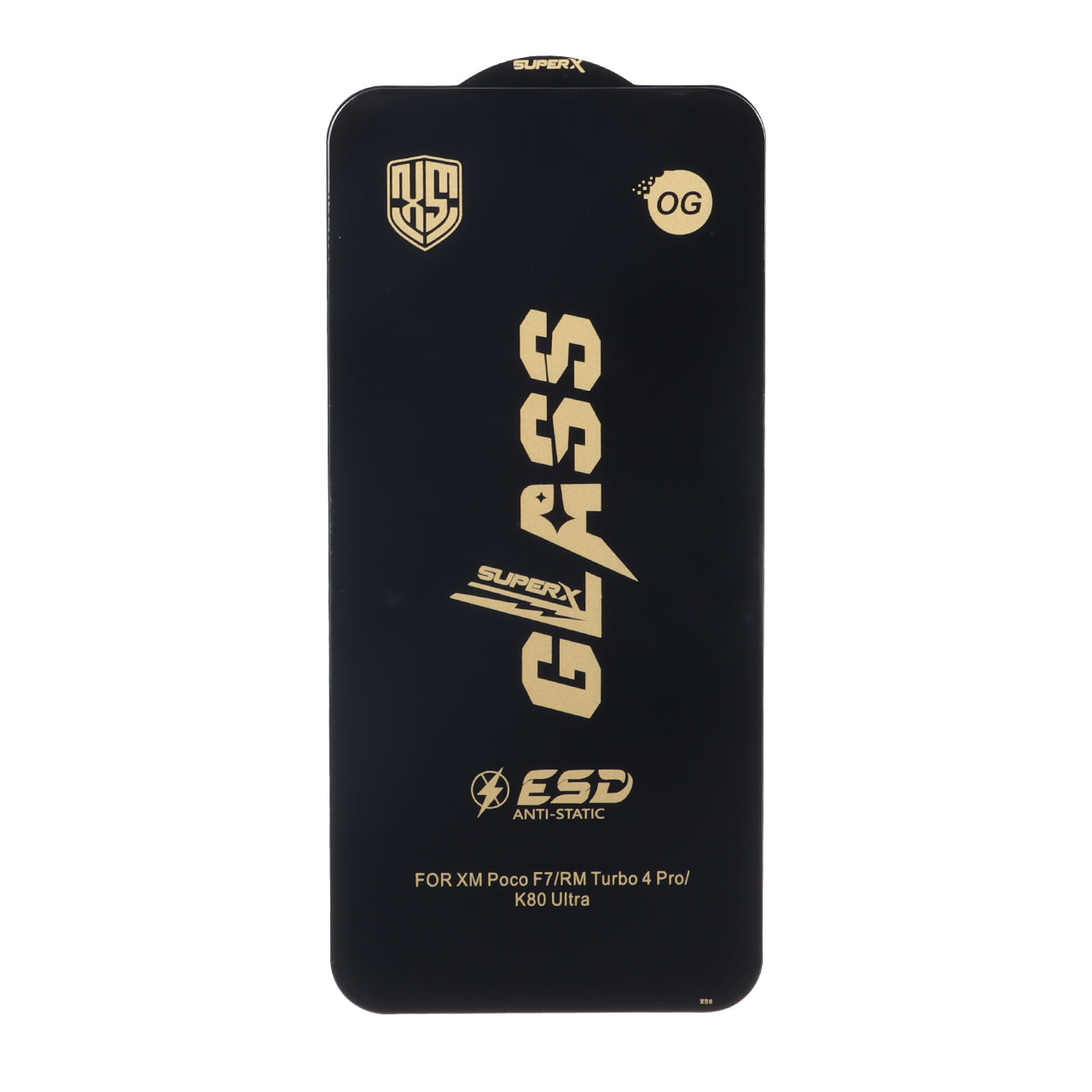 1686068 محافظ صفحه نمایش شیشه ای درجه یک Full Cover Super X OG - ESD OVOG مدل Xiaomi Redmi Note 15 Pro 5G / Mi 15T / Mi 15T Pro / Poco F7 - تصویر 1