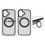 قاب اورجینال Magic Mask استند چرخشی Magsafe مدل Apple iPhone 17 - مشکی (پک دار)