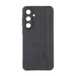 قاب طرح چرم RYOURK مدل Samsung Galaxy S24 FE - مشکی