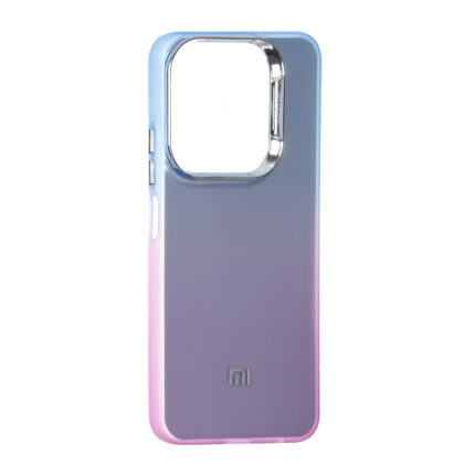 قاب SO COOL لنز متال لوگودار دور رنگی Xiaomi Redmi 15C / Poco C85 - آبی بنفش