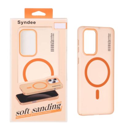 قاب اورجینال Syndee مات Magsafe مدل Samsung Galaxy A33 - نارنجی (پک دار)