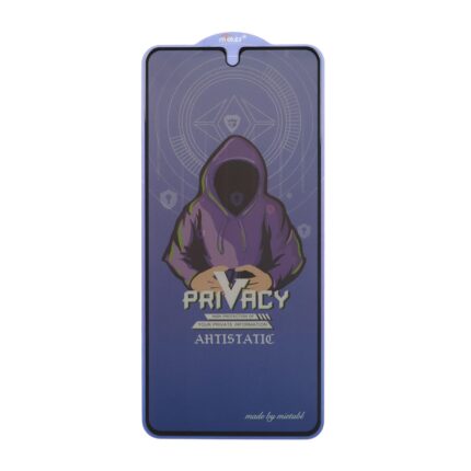 محافظ صفحه نمایش شیشه ای Full Cover Mietubl Anti Static Privacy مدل NTC - Samsung Galaxy A51 / A52 / A52S / A53 / M31s / S20 fe