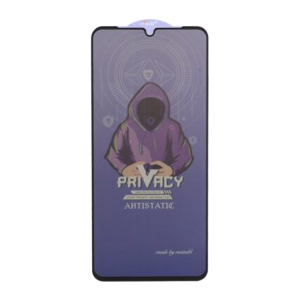 محافظ صفحه نمایش شیشه ای Full Cover Mietubl Anti Static Privacy مدل NTC - Xiaomi Redmi 14C / Poco C75 / Poco C71 / Redmi A5 / Redmi A3 Pro / Redmi A4