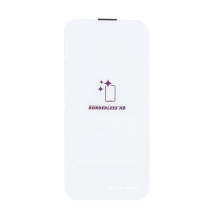 محافظ صفحه نمایش شیشه ای Mietubl 3D Large Arc مدل Apple iPhone 17 Air بدون حاشیه - NTC