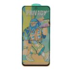 محافظ صفحه نمایش شیشه ای Tokin Privacy مدل Xiaomi Redmi 15 / Poco M7 4G