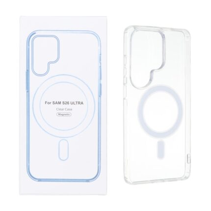 قاب شفاف Samsung Galaxy S26 Ultra با قابلیت شارژ MagSafe (پک دار)