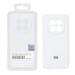 قاب سیلیکونی پاک کنی اورجینال Master Quality مدل Xiaomi Redmi Note 15 / Poco M8 5G - سفید (پک دار)