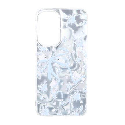 قاب Silver Cloud دور ژله ای طرح دار Samsung Galaxy A57 - کد 292