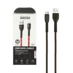 کابل شارژ کنفی 1.1 متری فست Shoosh Type-C مدل SH119C - مشکی طلایی - SMO