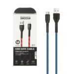 کابل شارژ کنفی 1.1 متری فست Shoosh Type-C مدل SH119C -آبی - SMO