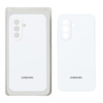قاب سیلیکونی پاک کنی محافظ لنزدار اورجینال Samsung Galaxy A57 - سفید (پک اصلی)