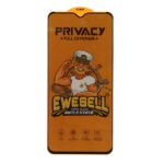 محافظ صفحه نمایش شیشه ای Full Cover Ewesell Anti Static Privacy مدل Samsung Galaxy A20s