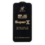 محافظ صفحه نمایش آنتی استاتیک Full Cover Super X مدل Apple iPhone 13 Pro Max / iPhone 14 Plus
