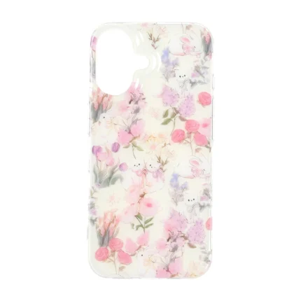 قاب Flower پشت سخت دور ژله ای Apple iPhone 16 - طرح 44