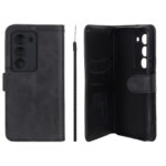 کیف موبایل مگنتی Crystal داخل مخمل Xiaomi Redmi 15 4G - مشکی