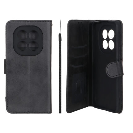 کیف موبایل مگنتی Crystal داخل مخمل Xiaomi Redmi Note 15 Pro 4G - مشکی