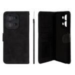 کیف موبایل مگنتی Crystal داخل مخمل Xiaomi Redmi 15C / Poco C85 - مشکی
