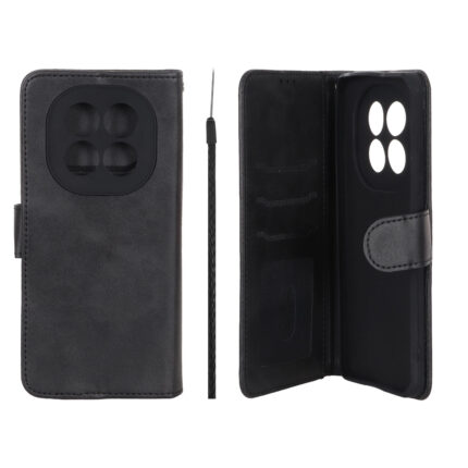 کیف موبایل مگنتی Crystal داخل مخمل Xiaomi Redmi Note 15 / Poco M8 5G - مشکی