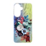 قاب اطلسی Flower دور شفاف Samsung Galaxy A37 - طرح 76