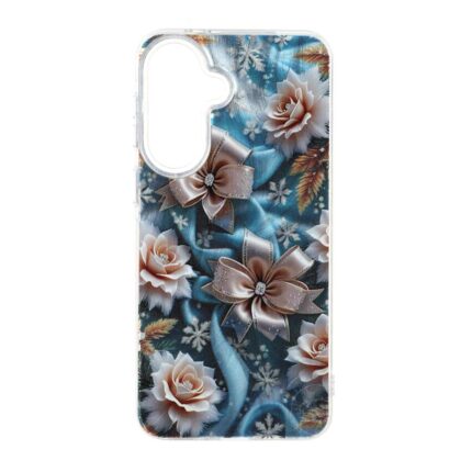 قاب اطلسی Flower دور شفاف Samsung Galaxy A37 - طرح 80