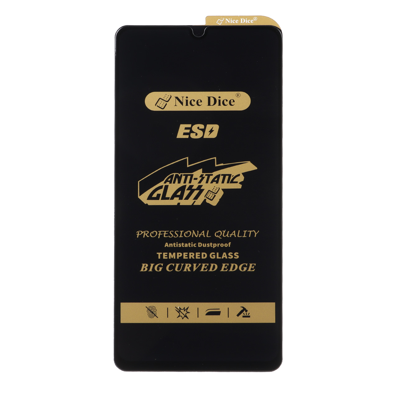 1711992 محافظ صفحه نمایش شیشه ای Full Cover ESD Anti Static - Nice Dice مدل Samsung Galaxy A31 / A32 4G / A33 5G / A22 4G / F22 4G / M22 / M32 4G - تصویر 1