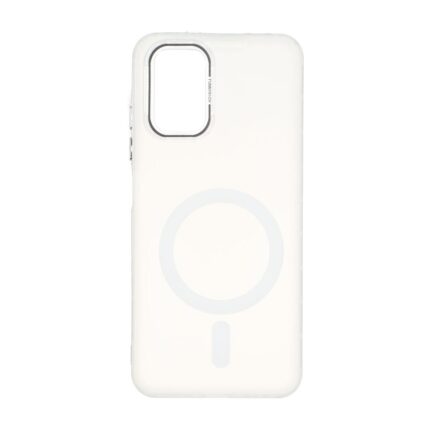 قاب Funnyrich طرح مگ سیف دور مات Xiaomi Redmi Note 10 4G / Redmi Note 10S / Poco M5S - سفید