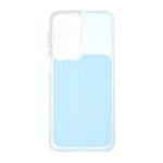 قاب مستطیلی Stripe لنز شفاف Samsung Galaxy A17 / A26 - آبی