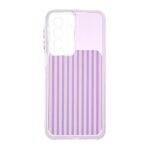 قاب مستطیلی Stripe لنز شفاف Samsung Galaxy A17 / A26 - بنفش