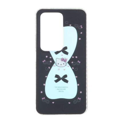 قاب هولوگرامی Kitty مات دور ژله ای Xiaomi Redmi 15 4G - مشکی