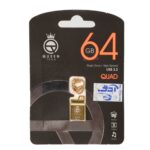 Queen QUAD USB3.2 Flash Memory-64GB طلایی (گارانتی مادام العمر شرکت آی تین)