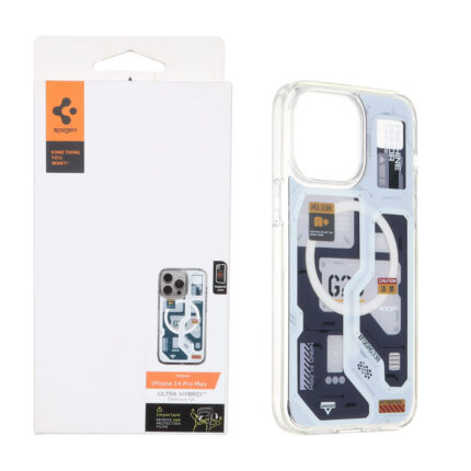 قاب اورجینال Spigen طرح تکنولوژی G20 MagSafe مدل Apple iPhone 14 Pro Max - کد 8 (پک دار)