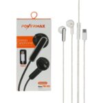 هندزفری باسیم Power Max Type-C مدل PM-016 - سفید
