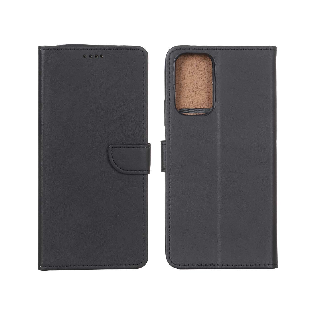 1718906 کیف چرمی موبایل مگنتی Xiaomi Redmi Note 10 Pro 4G / Redmi Note 10 Pro Max - مشکی - تصویر 1