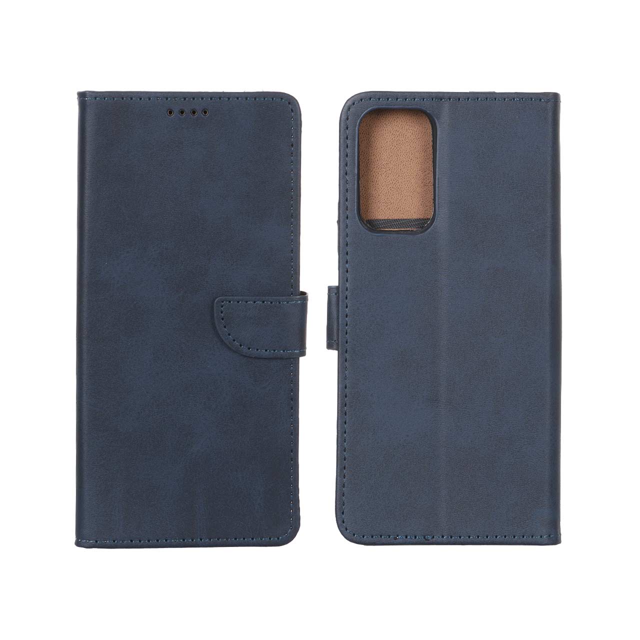 1718908 کیف چرمی موبایل مگنتی Xiaomi Redmi Note 10 Pro 4G / Redmi Note 10 Pro Max - سرمه ای - تصویر 1