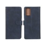 کیف چرمی موبایل مگنتی Xiaomi Redmi Note 10 4G / Redmi Note 10S / Poco M5S - سرمه ای