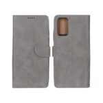 کیف چرمی موبایل مگنتی Xiaomi Redmi Note 10 4G / Redmi Note 10S / Poco M5S - خاکستری