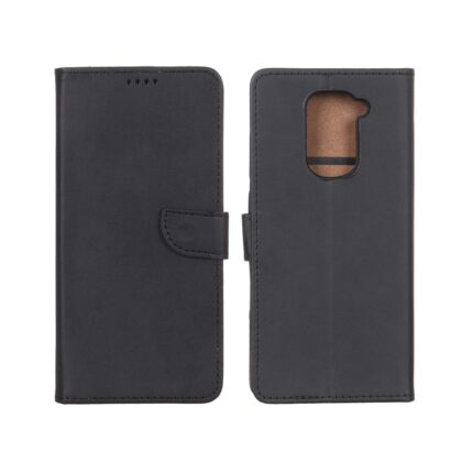 کیف چرمی موبایل مگنتی Xiaomi Redmi Note 9 / Redmi 10X 5G / Redmi 10X Pro 5G - مشکی
